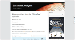 Desktop Screenshot of basketballanalyticsbook.com